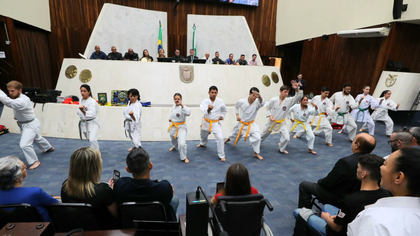 Solenidade ocorreu no Plenário da Casa, na noite desta sexta-feira (5).