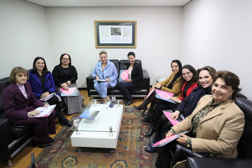 Reunião ocorreu no início da tarde desta segunda-feira (19), na Sala Arnaldo Busato.