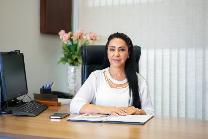 Deputada Cantora Mara Lima (PSC), presidente da Comissão de Defesa dos Direitos da Mulher da Assembleia Legislativa do Paraná.