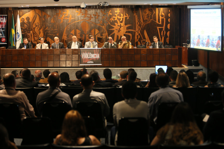 Audiência pública promovida pelo deputado Homero Marchese (PROS), expos opiniões de especialistas da Segurança Pública e membros da sociedade civil