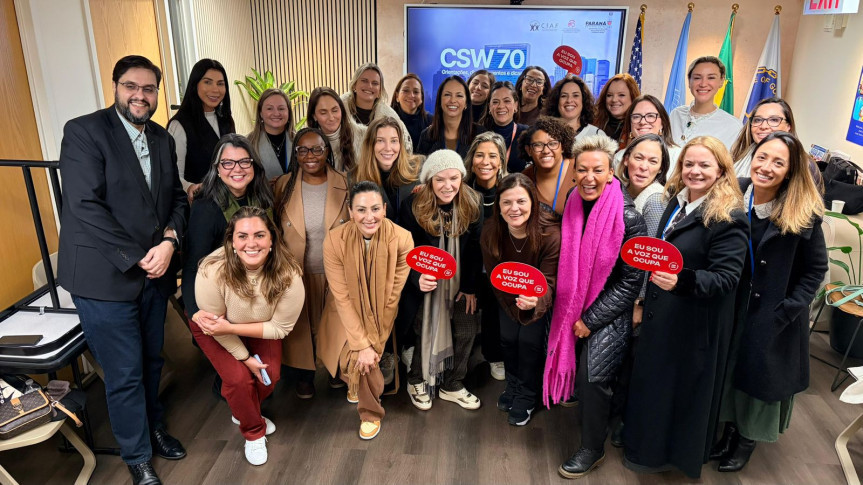 As deputadas estaduais Cloara Pinheiro (PSD) e Mabel Canto (PP) representaram a Assembleia na 70ª Sessão da Comissão sobre a Situação da Mulher (CSW70).