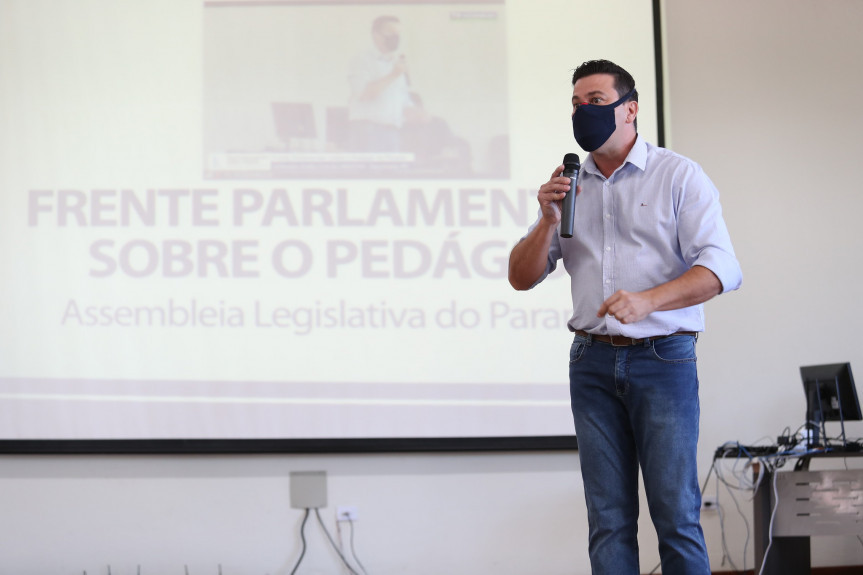 Deputado Arilson Chiorato (PT), coordenador da Frente Parlamentar sobre o Pedágio, da Assembleia Legislativa do Paraná.