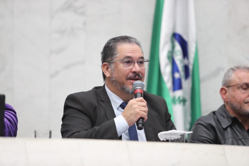 O deputado Gilson de Souza (PL) é o coordenador Frente Parlamentar em Apoio às Comunidades Terapêuticas, Cuidados e Prevenção às Drogas.