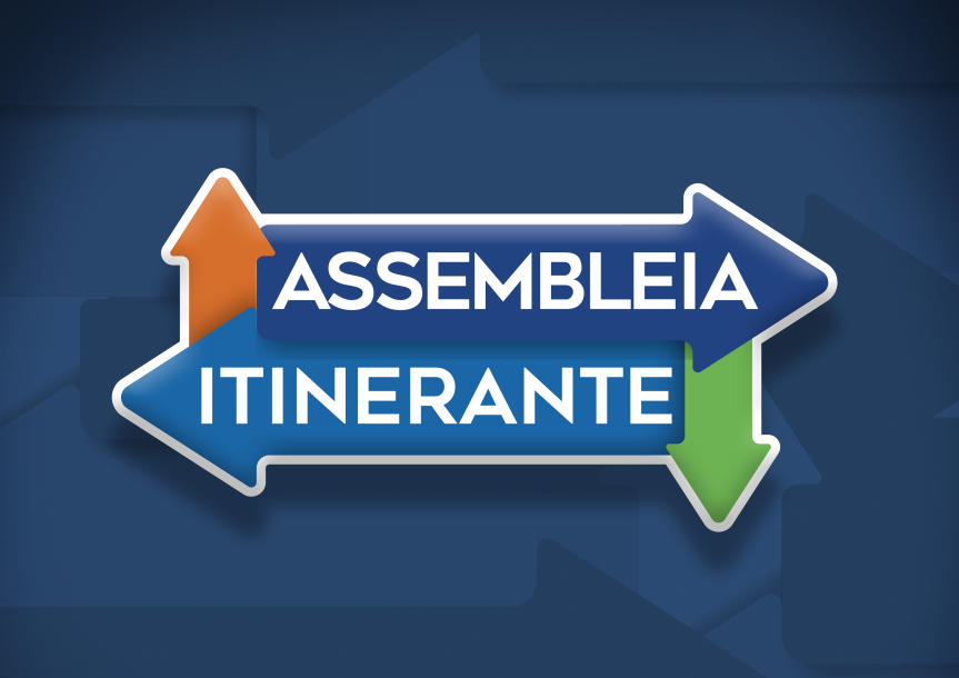 Na cidade, os deputados estaduais irão ouvir os anseios e reivindicações da população, de entidades de classe e de membros da sociedade civil organizada.