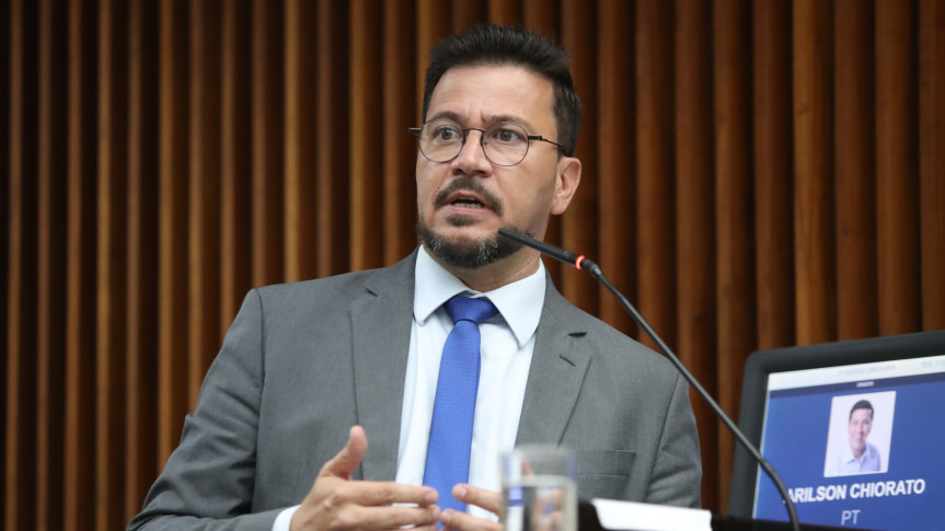 Deputado Arilson Chiorato (PT).