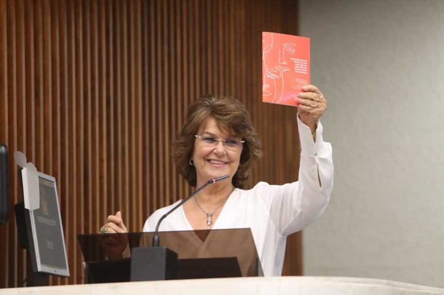 Deputada Cristina Silvestri (PSDB), procuradora da Mulher na Assembleia Legislativa do Paraná.