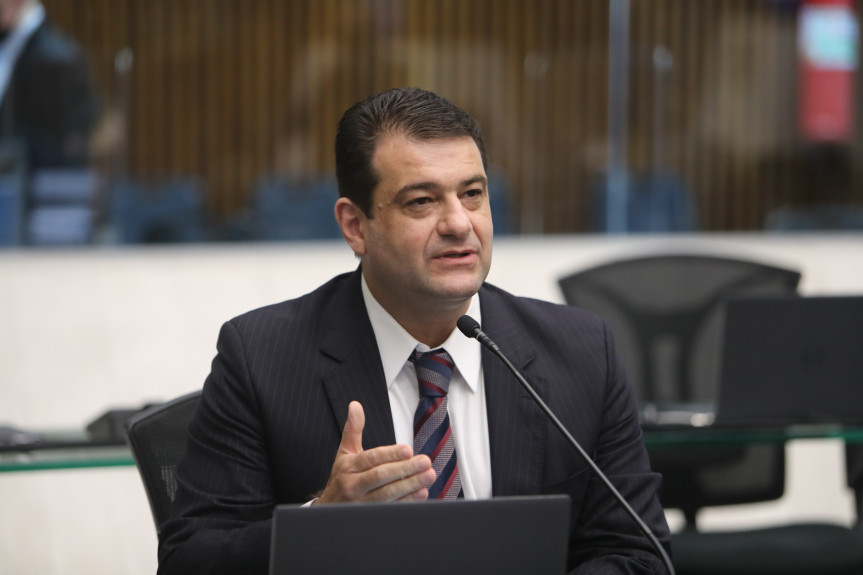Deputado Alexandre Amaro (Republicanos), autor do projeto que transfere milhas do Poder Público para esportistas.