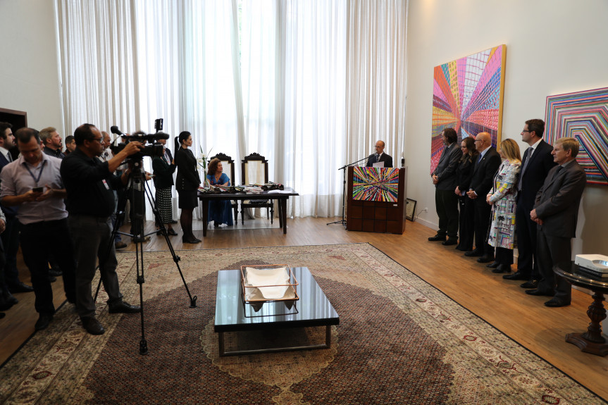 Paolo Ridolfi recebe título de Cidadão Benemérito do Paraná.