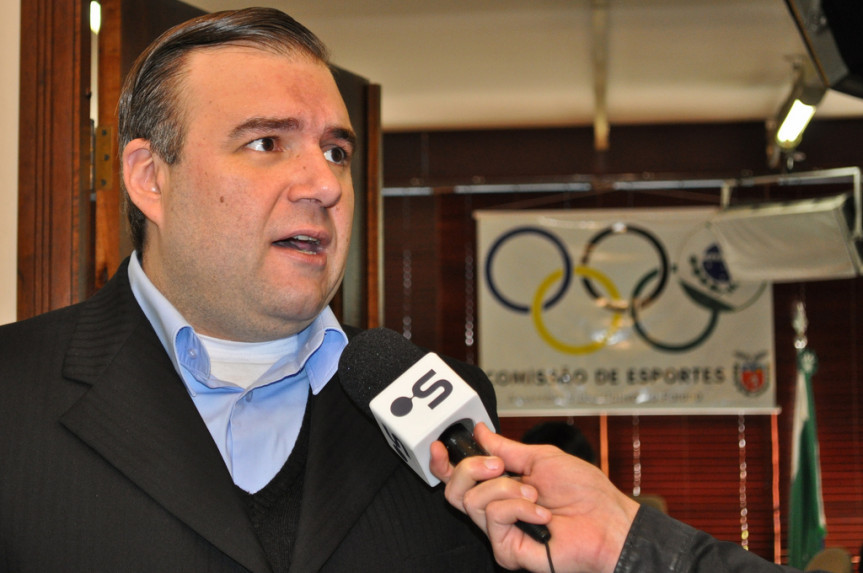 Presidente da Comissão de Esportes da Alep, deputado Ney Leprevost.