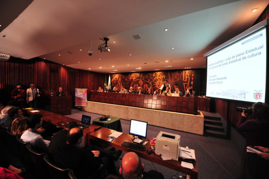 Audiência pública debateu o Plano Estadual de Cultura e do Fundo Estadual de Cultura.