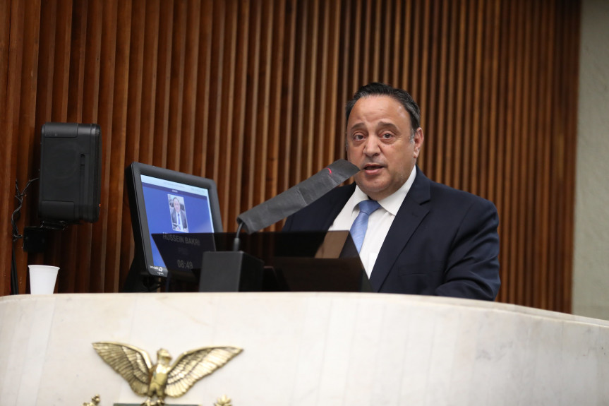 Deputado Hussein Bakri, relator na Comissão de Finanças do projeto de lei complementar 8/2021 que trata do parcelamento de valores relativos ao ICMS incidente sobre medicamentos e produtos farmacêuticos.
