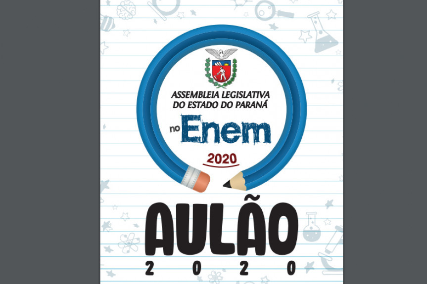 Aulão on-line do Assembleia no Enem acontece nesta terça-feira (27).