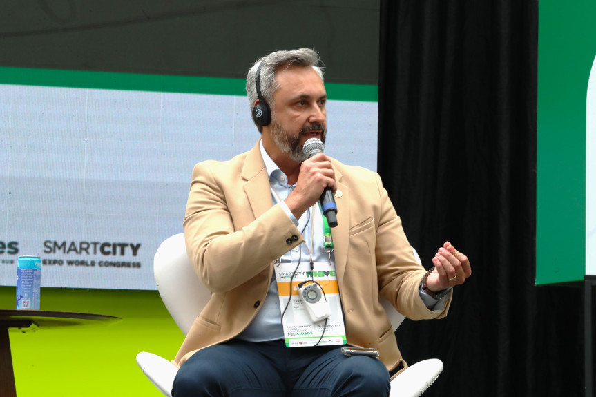 Deputado Fábio Olveira (Podemos) participou do painel “Descobrindo Novas Soluções Digitais para uma Vida Melhor”.