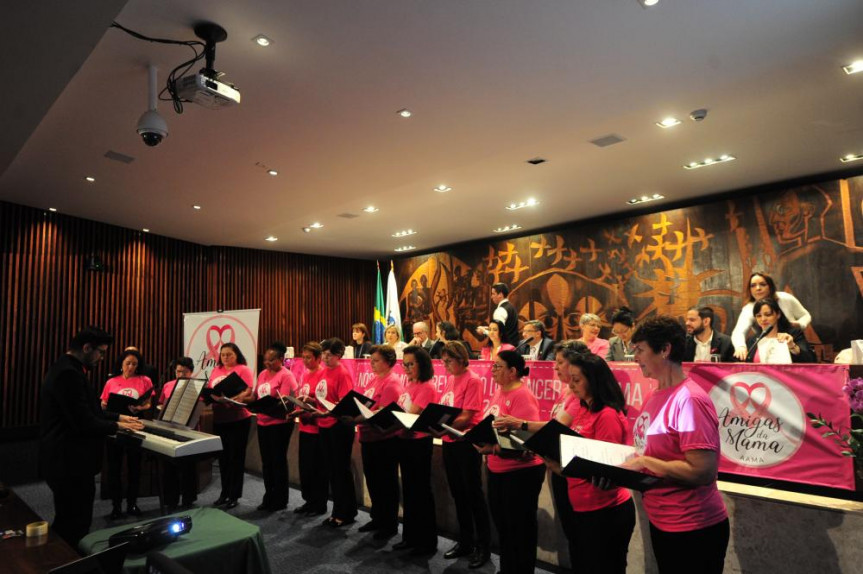 Série de eventos marcou o lançamento da Campanha Outubro Rosa na Alep. 
