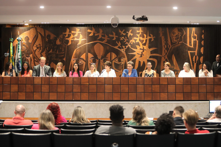 Reunião aconteceu no Plenarinho da Casa na tarde desta quarta-feira (27).