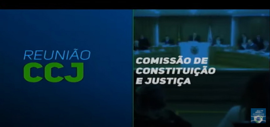 Reunião da Comissão de Constituição e Justiça (CCJ) da Assembleia Legislativa desta quarta-feira (31).