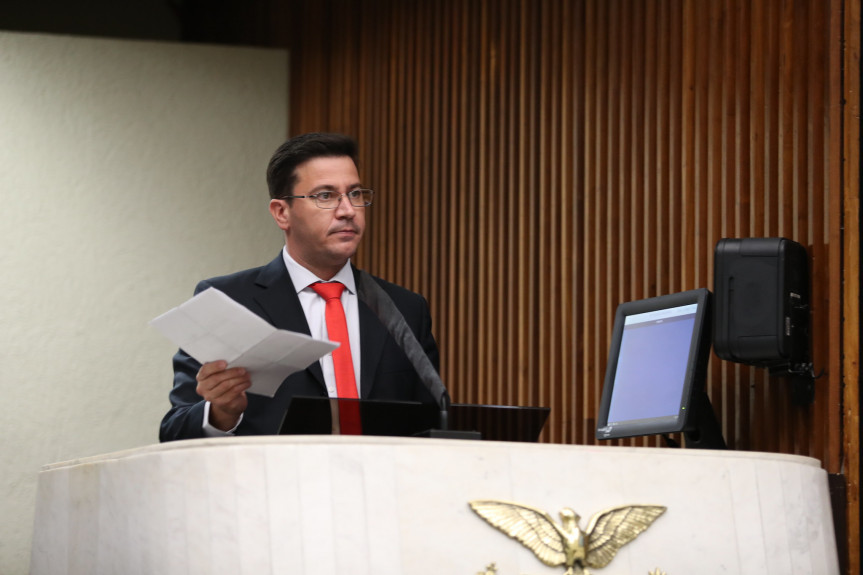 Deputado Arilson Chiorato (PT), coordenador da Frente Parlamentar sobre o Pedágio, da Assembleia Legislativa do Paraná.