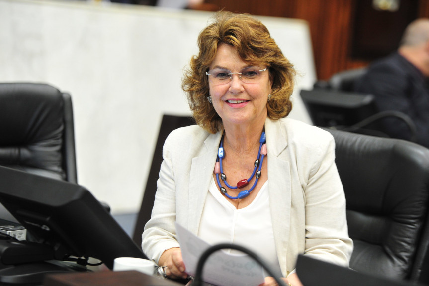 Deputada Cristina Silvestri (CDN), procuradora da Mulher na Assembleia Legislativa do Paraná.