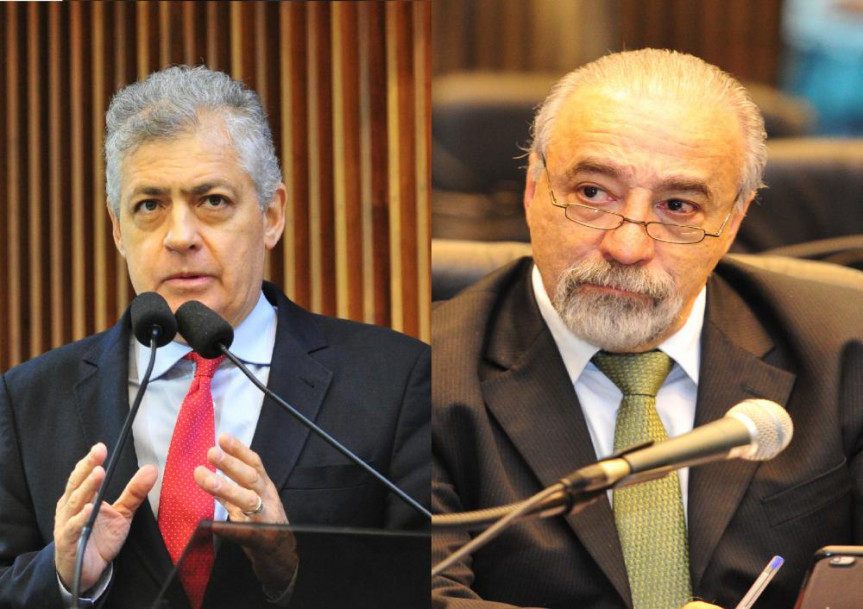 Deputado Péricles de Mello (PT) e deputado Rasca Rodrigues (Podemos).