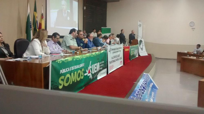 Audiência Pública em Maringa da Frente Parlamentar em Defesa das Universidades Estaduais.