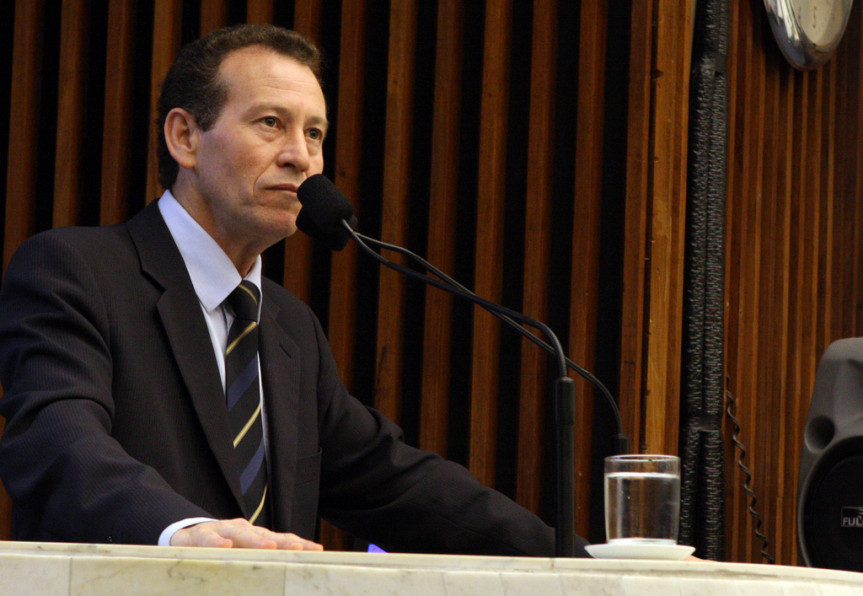Propositor da solenidade, deputado Professor Lemos (PT).
