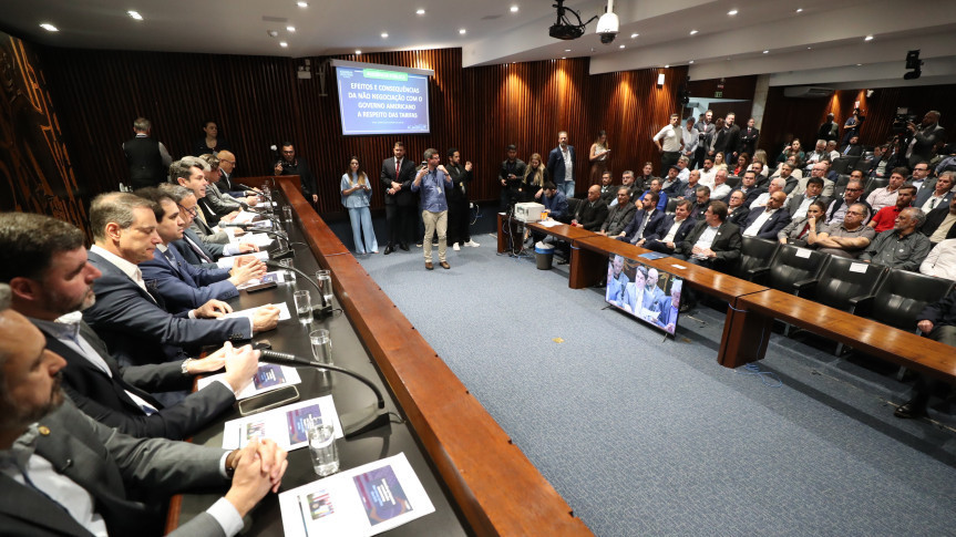 Audiência lotou o Plenarinho da Assembleia Legislativa na manhã desta segunda-feira (29).