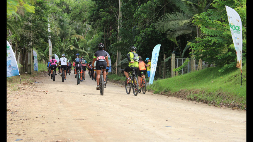 Pedala Paraná tem o objetivo de incentivo ao esporte e turismo.