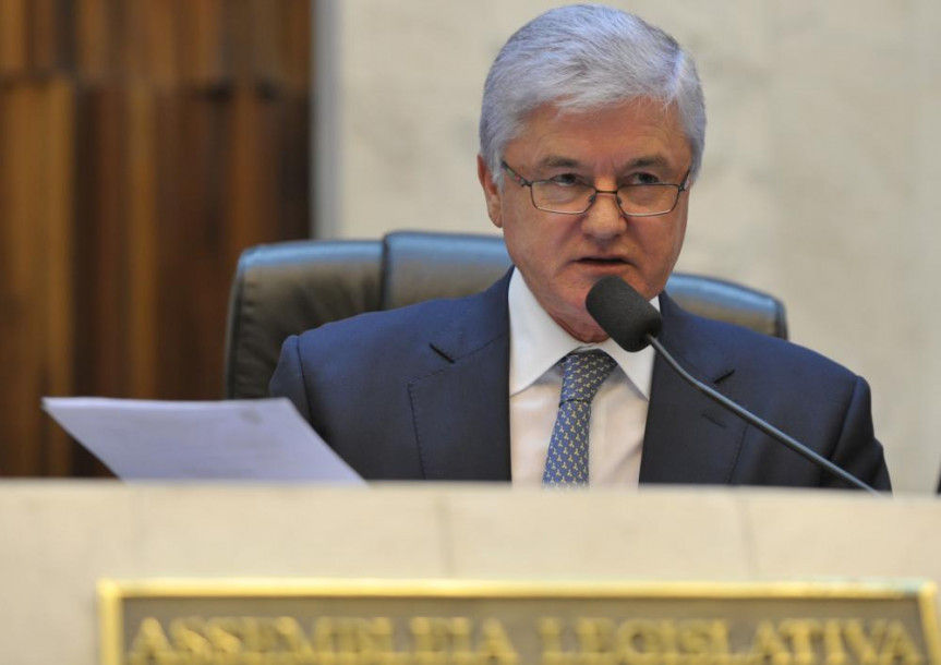Presidente da Assembleia Legislativa, deputado Rossoni (PSDB).