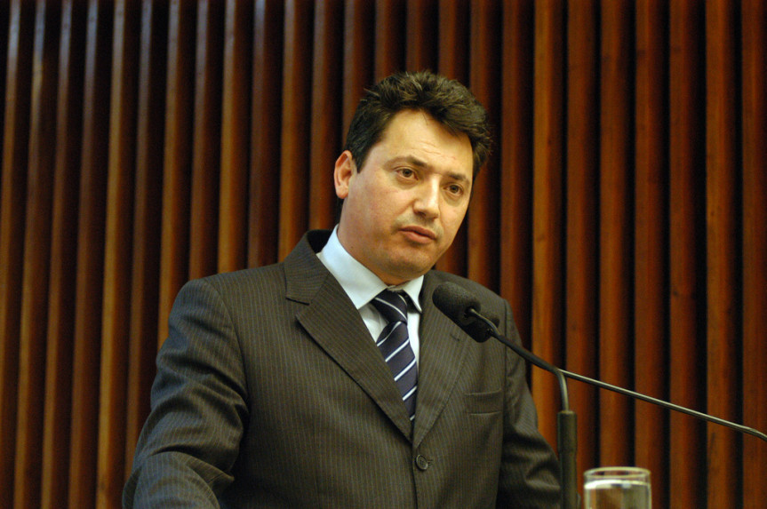 Senador Sergio Souza - PMDB (Foto: Sandro Nascimento)