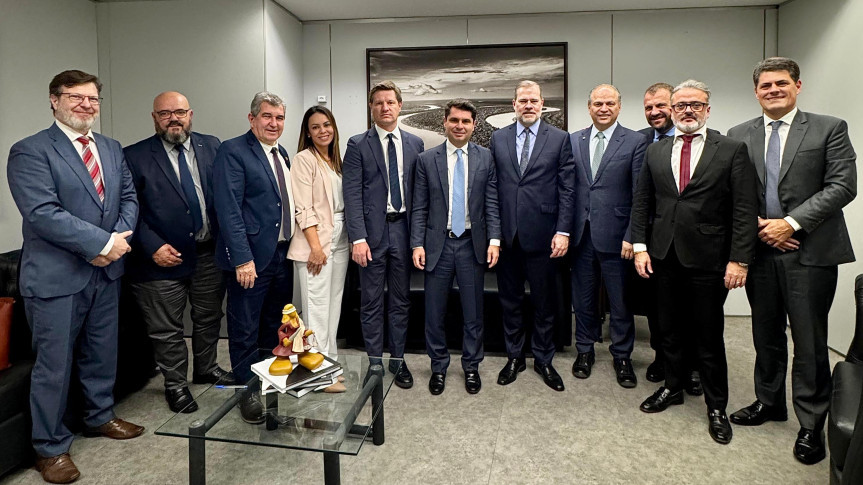 Encontro com o ministro Dias Toffoli ocorreu nesta quarta-feira (21), em Brasília.