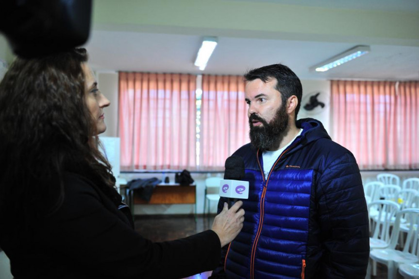 Marcelo Monteiro, diretor auxiliar do Colégio Estadual Leôncio Correia.