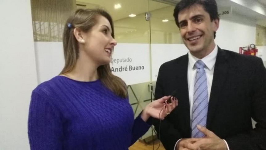 Programa "3 minutos com o Deputado" com o deputado Andre Bueno (PSDB).