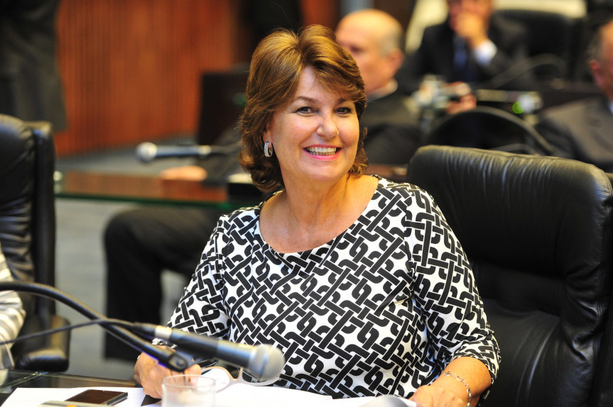 Deputada Cristina Silvestri (CDN), procuradora da Mulher na Assembleia Legislativa do Paraná.