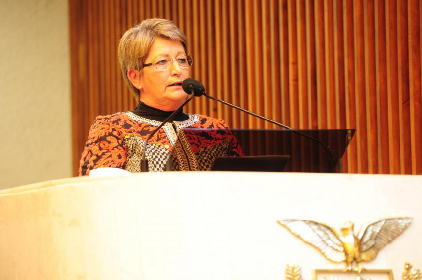 Maria Emília Daudt Von der Heyde, presidente do Conselho Regional de Nutrição.