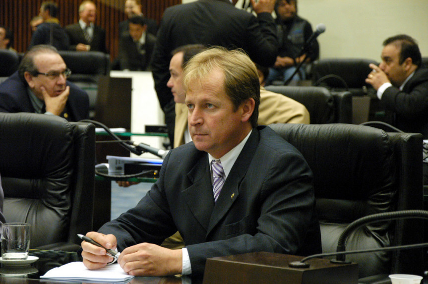 Propositor do evento, deputado Elton Welter (PT).