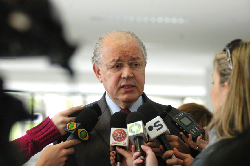 Secretário de Estado da Fazenda, Luiz Carlos Hauly.