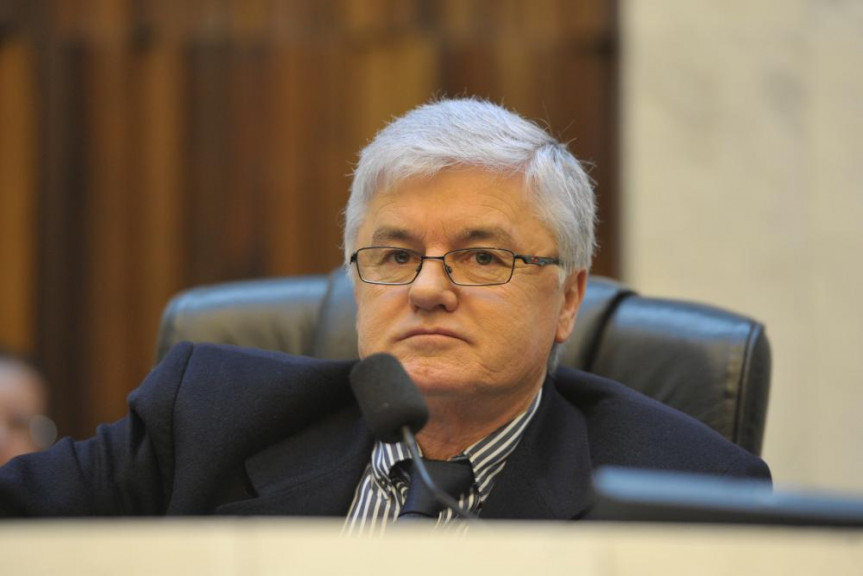 Deputado Rossoni (PSDB), presidente da Alep, durante a sessão plenária desta quarta-feira (13).