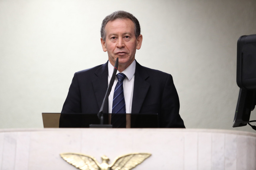 Deputado Professor Lemos (PT), líder da Oposição na Assembleia Legislativa do Paraná.