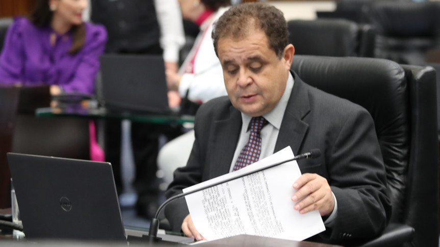 O deputado Batatinha é o líder do líder do Bloco Temático Digital e da Inovação na Assembleia Legislativa.