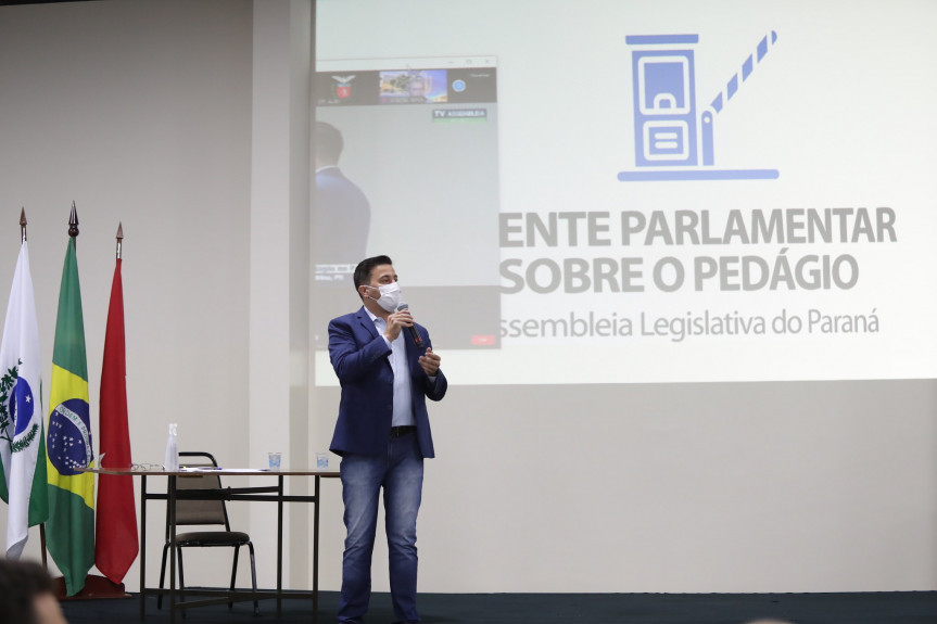 Deputado Arilson Chiorato (PT), coordenador da Frente Parlamentar sobre o Pedágio, da Assembleia Legislativa do Paraná.