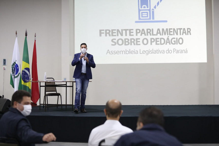 Deputado Arilson Chiorato (PT), coordenador da Frente Parlamentar sobre o Pedágio, da Assembleia Legislativa do Paraná.