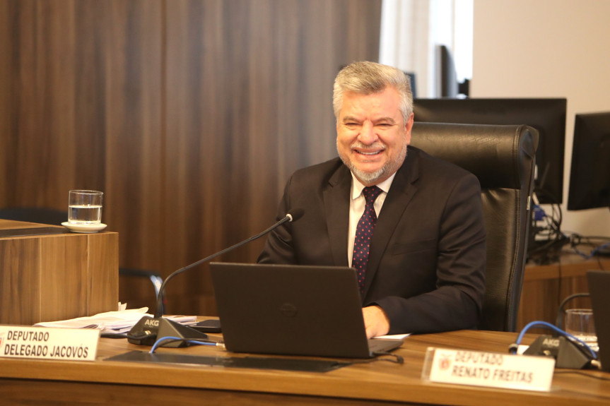 O deputado Delegado Jacovós (PL) foi reeleito presidente do Conselho de Ética da Casa.
