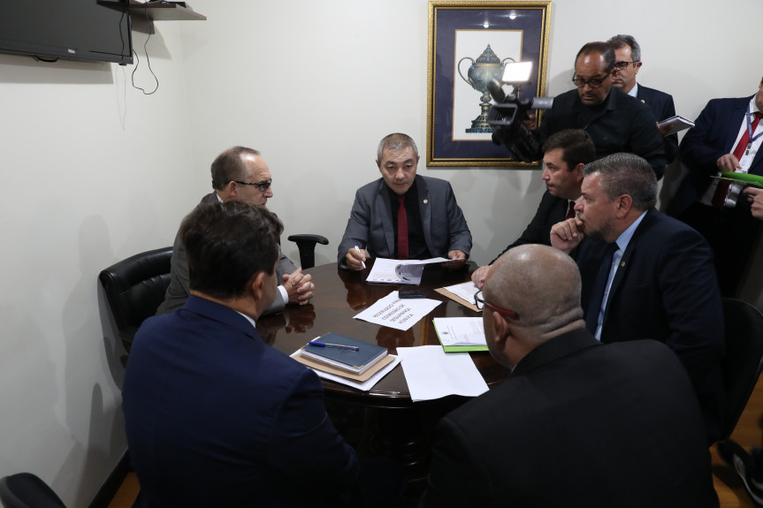 Reunião da Comissão de Segurança Pública da Assembleia Legislativa do Paraná.