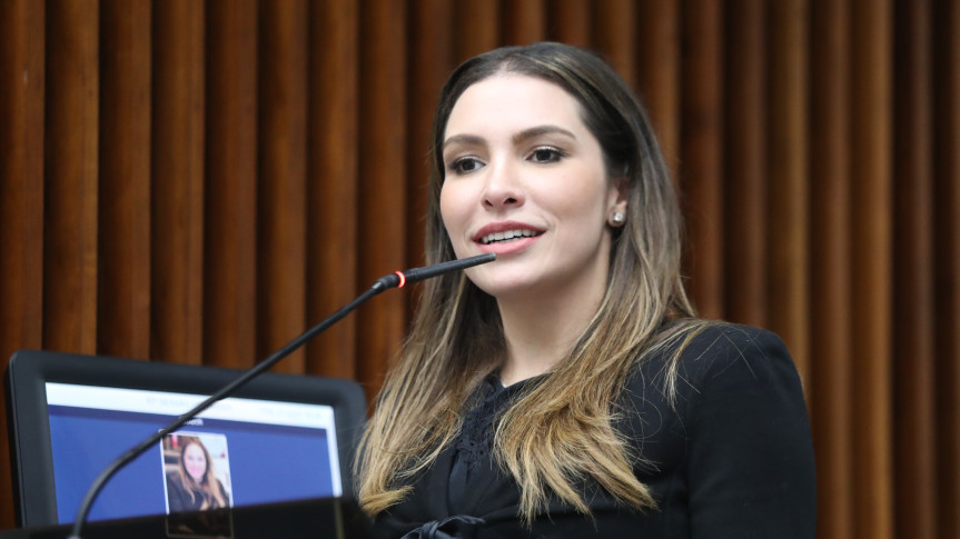 Deputada Maria Victoria (PP), segunda-secretária da Casa.