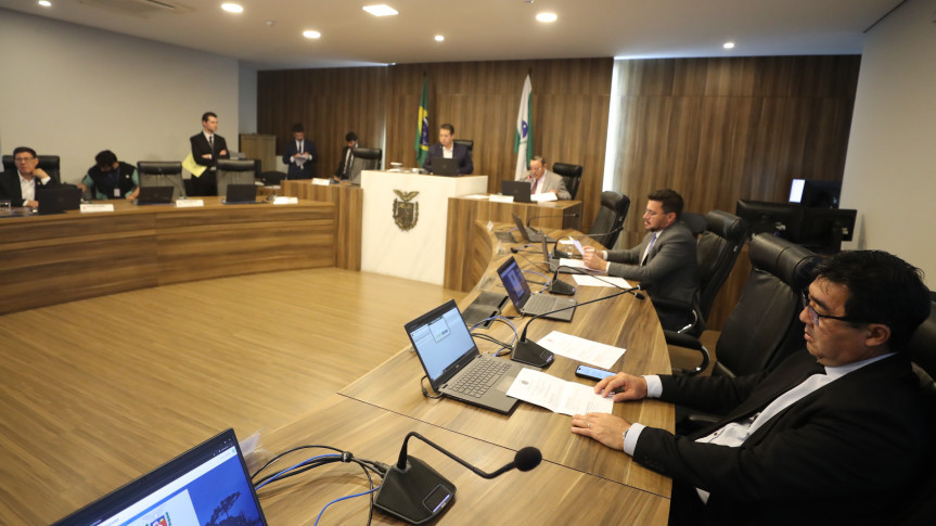 Reunião ocorreu no início da tarde desta terça-feira (28), no Auditório Legislativo.