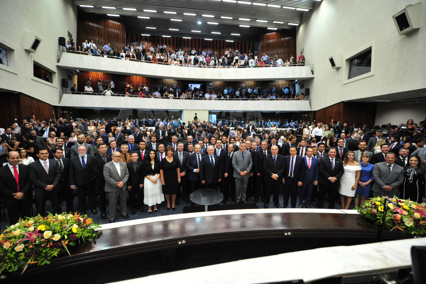 Sessão solene de posse dos deputados estaduais acontece na quarta-feira (1º)