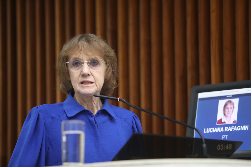 Deputada Luciana Rafagnin (PT).