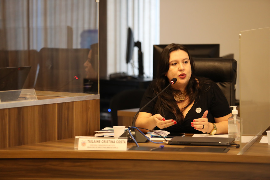 Tailane Cristina Costa, mestra em Direito e especialista em Direito Eleitoral.