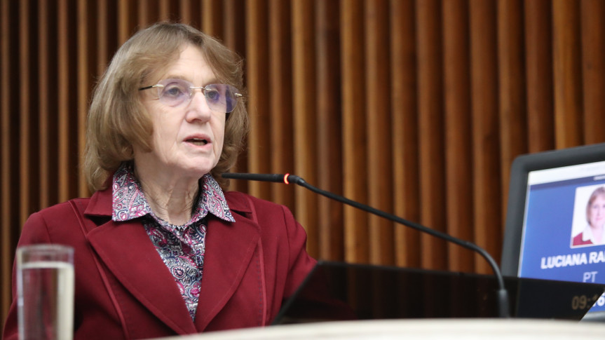 Deputada Luciana Rafagnin (PT).