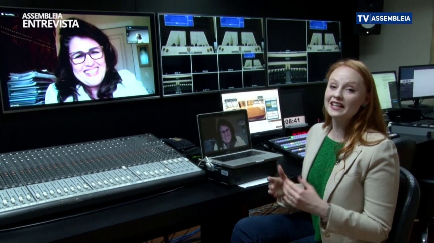 A psicóloga, consultora de carreiras e palestrante, Daniela Leluddak, fala no programa Assembleia Entrevista sobre o home office em tempos de pandemia do novo coronavírus.
